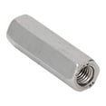 thumbnail image 2 of Hex Coupling Nut, Hex Connector Nut 10Pcs  Angular Granularity Female Threads  For Hanging Items, 2 of 8
