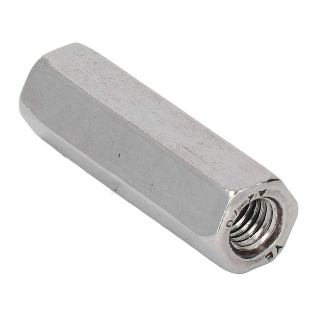 Écrou d'Accouplement M8 Hexagonal, Fixation Non Déforme Industrielle Hexagonale pour Goujons