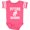 Football Pink and White, variant on Inktastic Future Barber Stylist Boys or Girls Baby Bodysuit