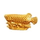 thumbnail image 4 of Estatua de dragón dorado Arowana de del Feng Shui, artesanía, escultura de prosperidad para decoración de entrada del escritorio, 4 of 9
