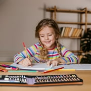 COLOUR BLOCK 40pc Colored Pencils Drawing Travel Art Set, Sketch Supplies for Beginners, Children, and Artists