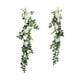 thumbnail image 2 of 2 piezas de flores artificiales de PEW, guirnalda colgante de eucalipto, gran silla de iglesia, juego de flores para bodas y vacaciones, 2 of 9