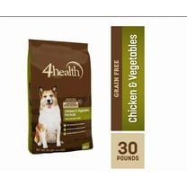 4health Grain Free Adult Chicken and Vegetables Formula Dry Dog Food 30 lb