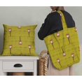 thumbnail image 5 of Soimoi Yellow Rayon Fabric Notes & Guitar Musical Instrument Print Fabric by the Yard 42 Inch Wide, 5 of 5