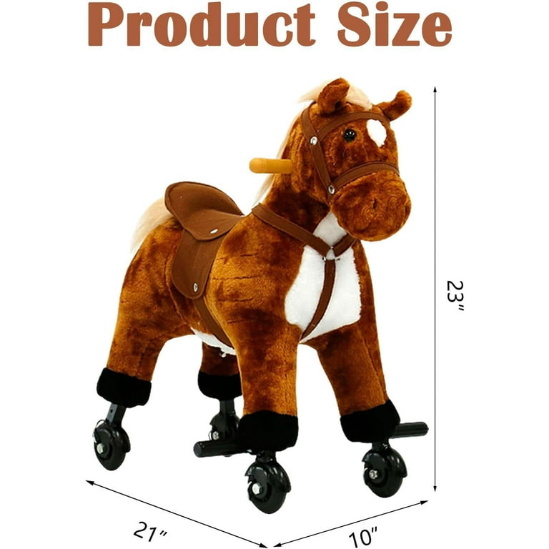 Neighing rocking horse sale