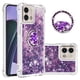 thumbnail image 1 of Funda para Motorola Moto G Stylus 5G 2023 con Brillo Líquido Flotante, Purpurina, Parachoques y Anillo Giratorio Soporte, 1 of 5