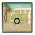 thumbnail image 2 of Stupell Industries Hippy Travel Van Beach Chair Picnic Ocean Scenery,17 x 17, Design by Beth Albert, 2 of 5