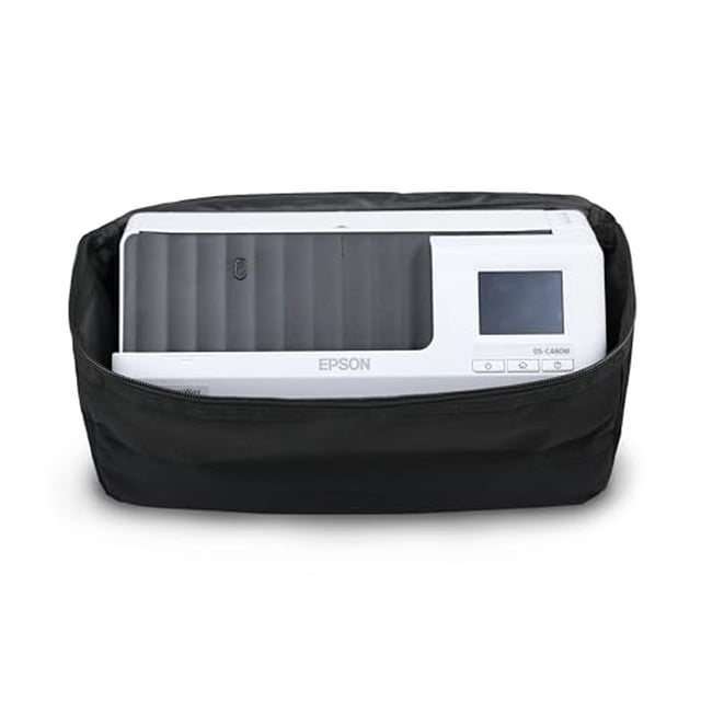 Estuche compacto para escáner de documentos: bolsa de viaje para escáneres Fujitsu ScanSnap ix1300, Plustek, Epson y Brother. Resistente al polvo y antiestático, con funda y protector.