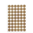 thumbnail image 3 of Uxcell Self-adhesive Screw Hole Covers Caps Dustproof Sticker Maple 2Sheet, 3 of 6