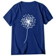 thumbnail image 4 of 2025 T-Shirts Décontractés à Manches Longues pour Femmes, Col Rond, Blouse Ample, 4 of 4