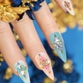 thumbnail image 4 of 24 Grid Flat Resin Nail Rhinestones 3500 Pcs Nail for Acrylic Nails Manicure DIY Nail Decorations, 4 of 5