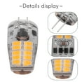 thumbnail image 5 of Rollbacks & More 10PCS G4 LED Bulb AC/DC12V-24V 3W Light 20LED 360 Beam Angle 2835SMD Replace 30W ,Warm White, 5 of 8
