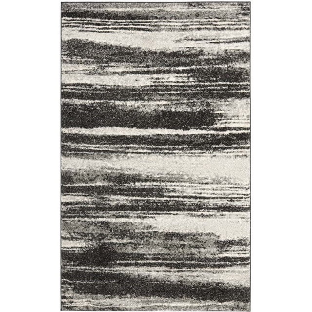 Safavieh Retro Dark Grey Contemporary Rug - 10' x 14'