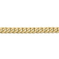 thumbnail image 3 of Auriga Fine Jewelry 14K Yellow Gold 5.75mm Curb Chain Necklace 22inch for Women, 3 of 5