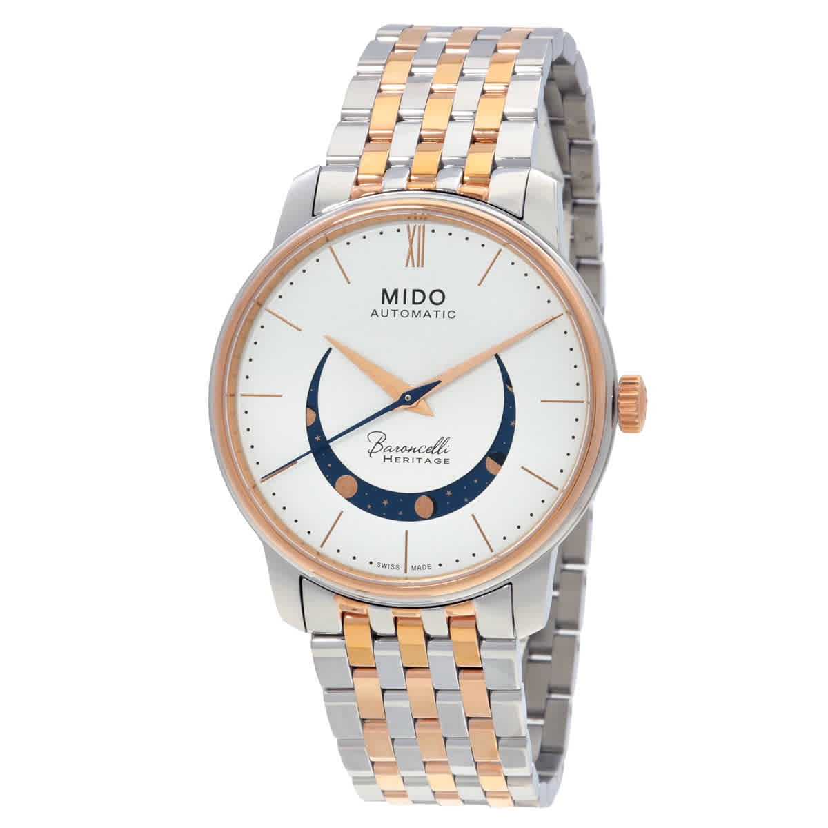 Mido OS Captain IV Automatic Blue Dial Mens Watch M011.430.11