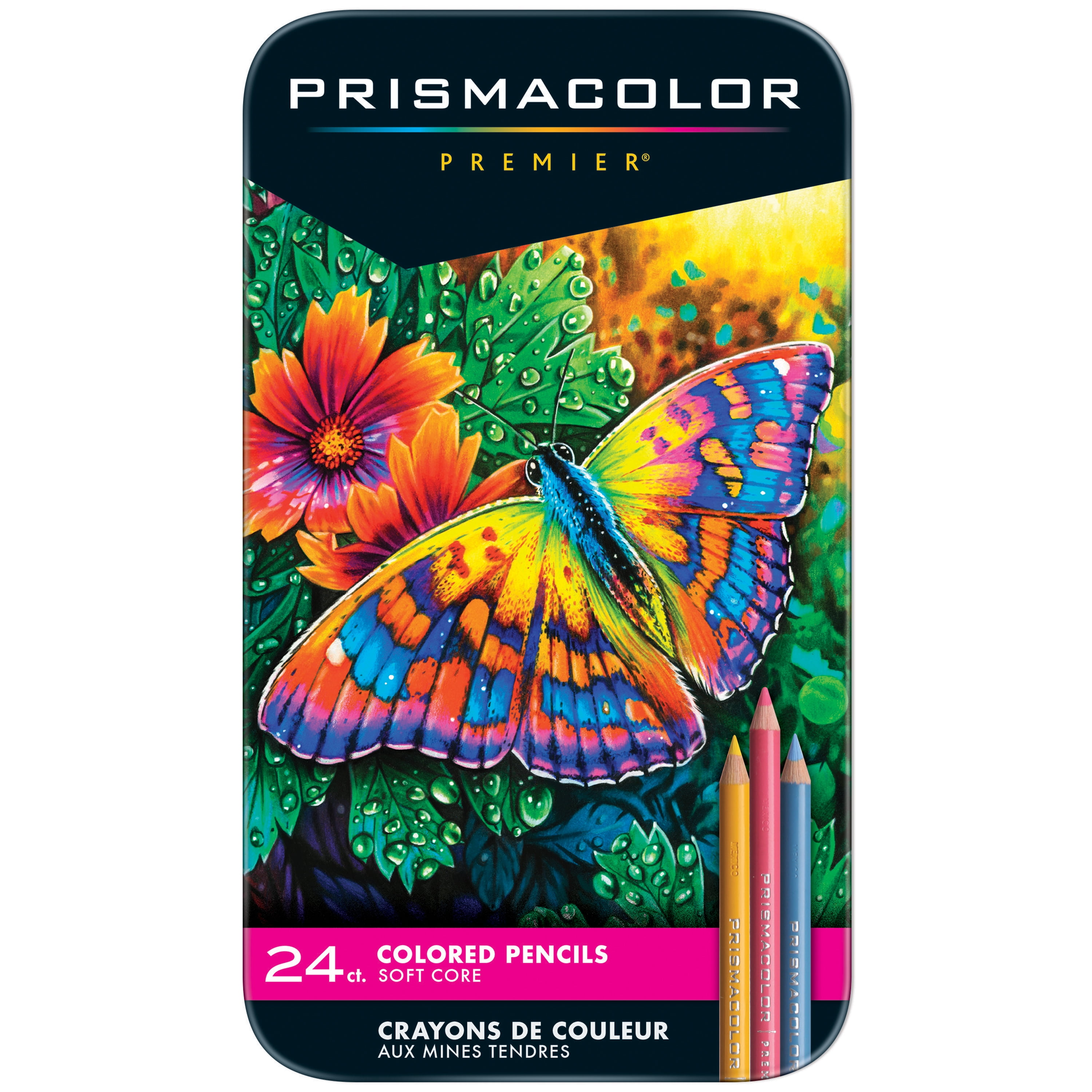 Prismacolor Premier Soft Core 48 Colored Pencil Set Prismacolour Tin 
