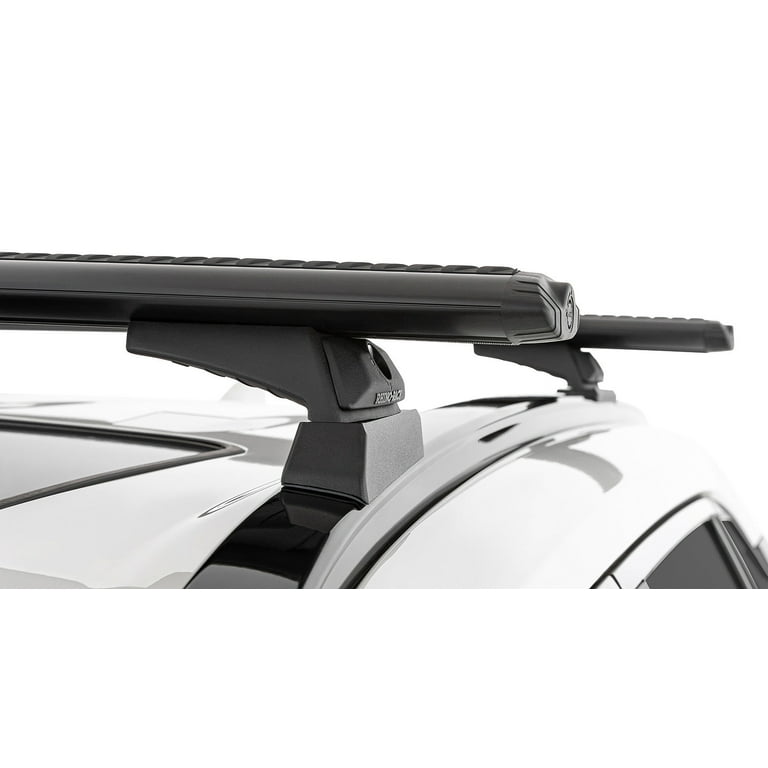 Rhino Vortex RX Black 2 Bar Roof Rack for SUBARU Forester Gen4, SJ 5dr SUV (Roof  Rails) 2/13 to 8/18 - Rhino-Rack