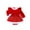 Red, variant on Odeerbi Girls Christmas Dress Toddler Girls Clothes Velvet Dress Winter Plush Pajamas Golden Velvet Patchwork Plush Ironing Star Skirt Pajamas Christmas Red 12-18 Months