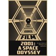 thumbnail image 4 of Carteles e impresiones de Papel Kraft para sala de estar, película Odyssey espacial, cuadros de pared, decoración del hogar, 2001 A, 4 of 4