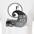 thumbnail image 3 of The Nightmare Before Christmas - Jack Sally Now and Forever - Juniors Cropped Cotton Blend T-Shirt, 3 of 5