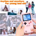 thumbnail image 4 of DIKKAR Game Case for iPhone XR, Retro Protective Case with Own Power Supply, 36 Small Games, Pink, 4 of 4