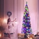thumbnail image 4 of Árbol de Navidad Artificial Costway 225 cm iluminado con 1085 ramas y 350 luces LED verde, 4 of 7