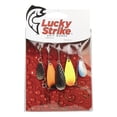 thumbnail image 1 of Lucky Strike Baitworks Premium Assorted Victor Spoon Kit + 5 per pack + Multi-Colour, Mukti-Size Fishing Spoons, 1 of 5