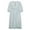 Blue, variant on SUNSIOM Women Long Dress, 3/4 Sleeve Dress V Neck Floral Loose Summer Casual High Waist Long Party Beach Flowy Maxi Dresses