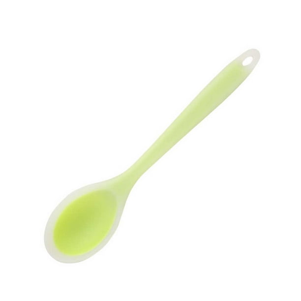 Monstrate Cucharón de sopa Cuchara de comida Tamaño compacto Superficie lisa Multiusos Utensilios de cocina de agarre práctico Utensilios de Cocina y Comedor Verde