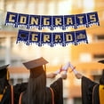 thumbnail image 4 of Ohufall Class Of 2026 Graduation Paper Banner Pull Flag Party Decor Background Supplies, 4 of 5