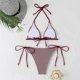 thumbnail image 5 of Trajes de Baño para Mujeres Sexy Tubo de Color Sólido Correa Superior Bikini, Traje de Baño Dividido para la Playa Y la Piscina, 5 of 9