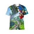 thumbnail image 2 of Game Super Mario Bros Luigi Unisex Short-sleeve Shirt For Men Women Novelty 3D Print T-Shirt Soft Comfortable Tee Shirts, 2 of 7