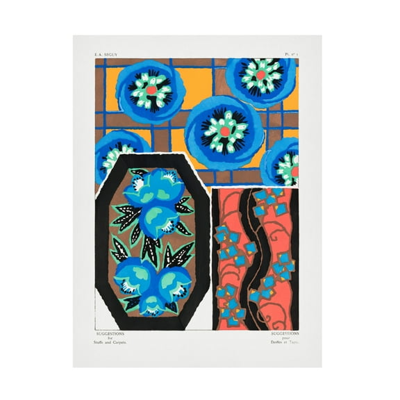 Trademark Fine Art Pictufy Pattern 01 Canvas Wall Art