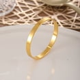 thumbnail image 3 of Gold/Silver Napkin Rings-12 Pcs Stainless Steel Napkin Rings,Metal Napkin Ring for Table Settings Wedding Christmas Party Dinner Table, 3 of 6
