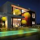 thumbnail image 4 of Solar Lamp 2.5W Solar Panel 8W LED Light Induction Wall Lamp Outdoor Home Courtyard Garage Garden Lamp 48 LED Lamp Bead, 4 of 5