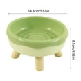 thumbnail image 3 of Pet Bowl Under 5 ! Kadlawus Elevated Pet Bowl Cat Dish Pet Feeder Donut Shaped Tall Legged Neck Protecting Large Diameter Bowl for Cats Dogs Anti-Tip, 3 of 6