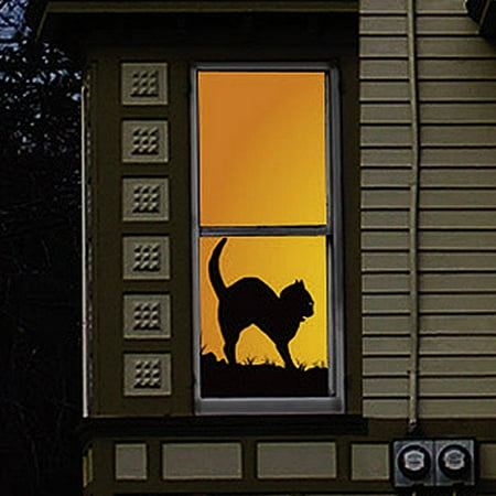 Black Cat Window/Wall Graphic