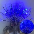 thumbnail image 1 of 30 Inch Branch Twig Christmas Decor Lights 20 LED Branches Lights Flexible Simulation Tree Branches Decorative Light Lighted Tree Branches For Vase Decorations Indoor Valentine decorations, 1 of 6