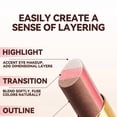 thumbnail image 4 of EGNMCR -Color Eyeshadow Stick - 3-in-1 Gradient Cream Eyeshadow And Blendable Long-Lasting Eye Makeup For Layering And Highlighting eye shadow, 4 of 5