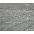 thumbnail image 4 of oneOone Polyester Lycra Medium Gray Fabric Stripe & Triangle Geometric Dress Material Fabric Print Fabric By The Yard 56 Inch Wide, 4 of 4