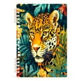 thumbnail image 2 of Notebook 8.3x5.7x0.4 Inch One Sizex1 Journey Note Diary Hardcover Notebook 60 Pages,80g Paper Writing Smooth and Not Easy to Break Jungle Cartoon Cougar, 2 of 8