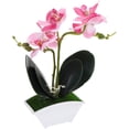 thumbnail image 2 of Mini orquídea mesa planta ornamento planta en maceta artificial para baño cocina, 2 of 6
