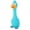 Blue, variant on Walbest Screaming Rubber Chicken Dog Squeaky Toy, 7.8-Inch Tall, Latex Chew Molar Dog Funny Toy for Small Medium Dog (Black)