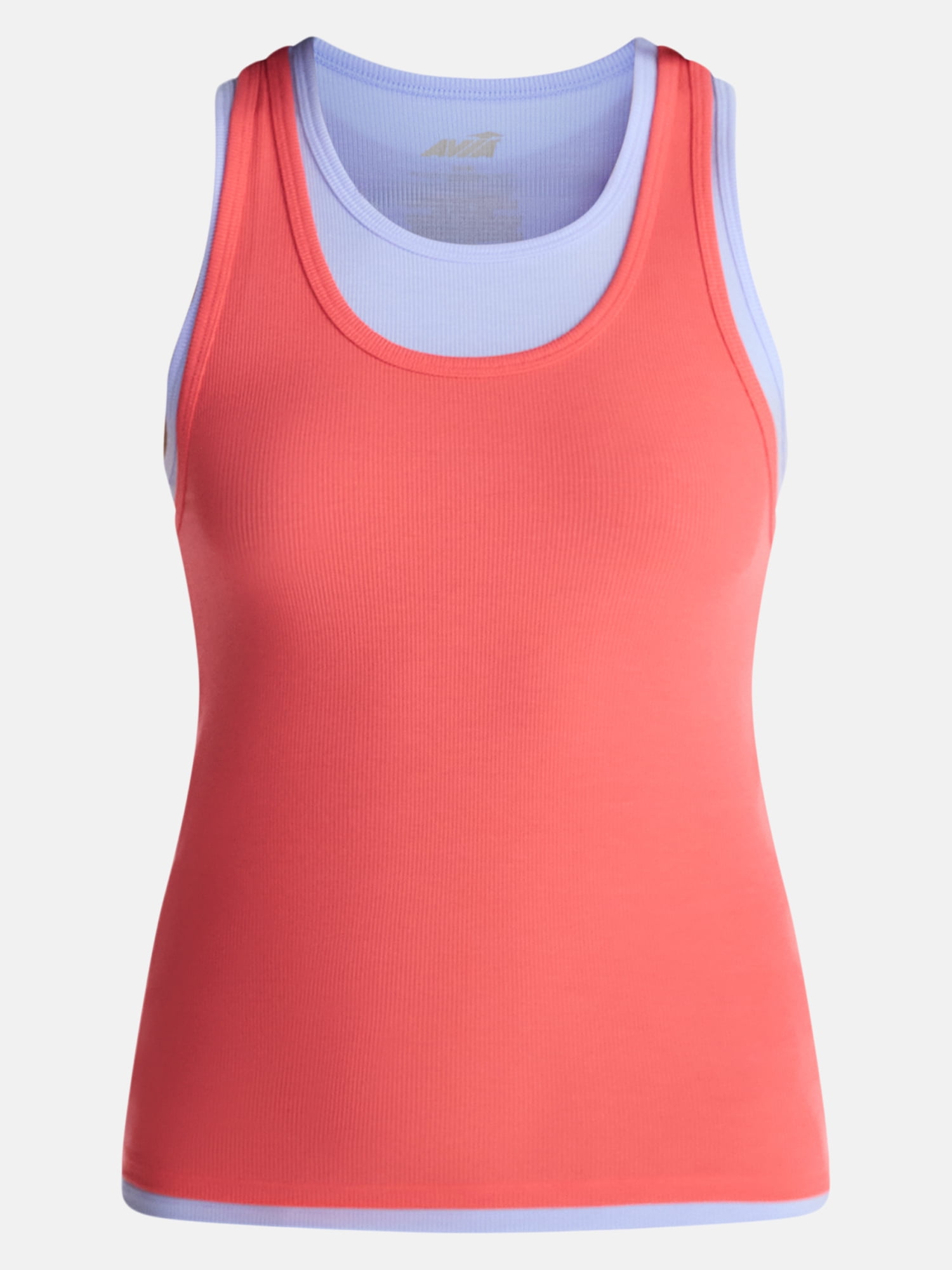 Avia Women's Double Layer Tank Top, Sizes XS-XXXL