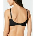 thumbnail image 2 of DKNY BLACK Solid Ruched-Front Bandeau Bikini Swim Top, US X-Large, 2 of 2