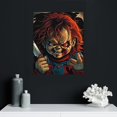 thumbnail image 4 of Chucky Decorative Painting Canvas Wall Poster Art Picture Painting Hanging Picture Gift Living Room Posters Bedroom Painting Decor, 4 of 8