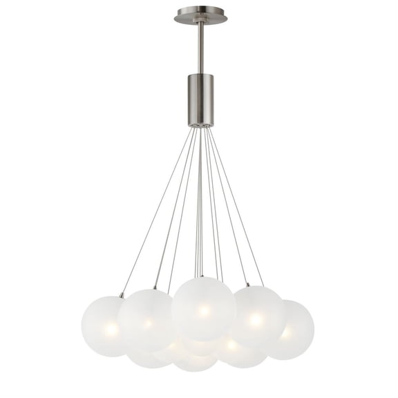 ET2 Lighting - Burst - 21.6W 12 LED Pendant-47.25 Inches Tall and 27 Inches