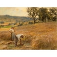 thumbnail image 3 of Léon Augustin Lhermitte 24x19 Black Modern Framed Museum Art Print Titled - Makers, Two Figures (1923), 3 of 5