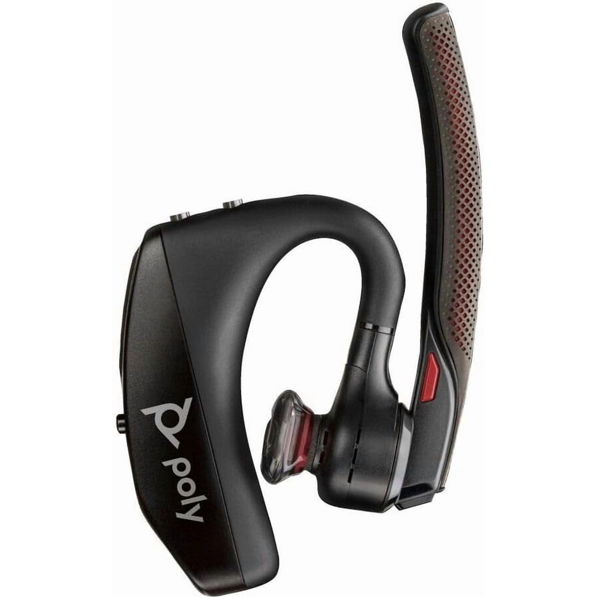 Plantronics by Poly Voyager 5200 UC Wireless Bluetooth Headset with Charging Case Noise-Canceling Mic Works with Teams & Zoom (206110-102)
