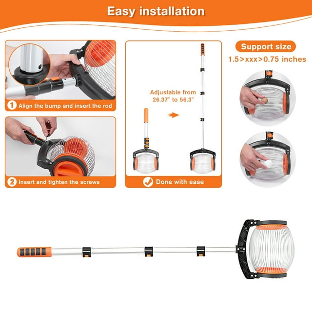 VONKY Durable Nut Gatherer Exquisite Craft Easy To Assemble Extra Thick Nut Collector